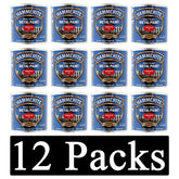 12X Hammerite Smooth Red Paint 250ml Tin Paint